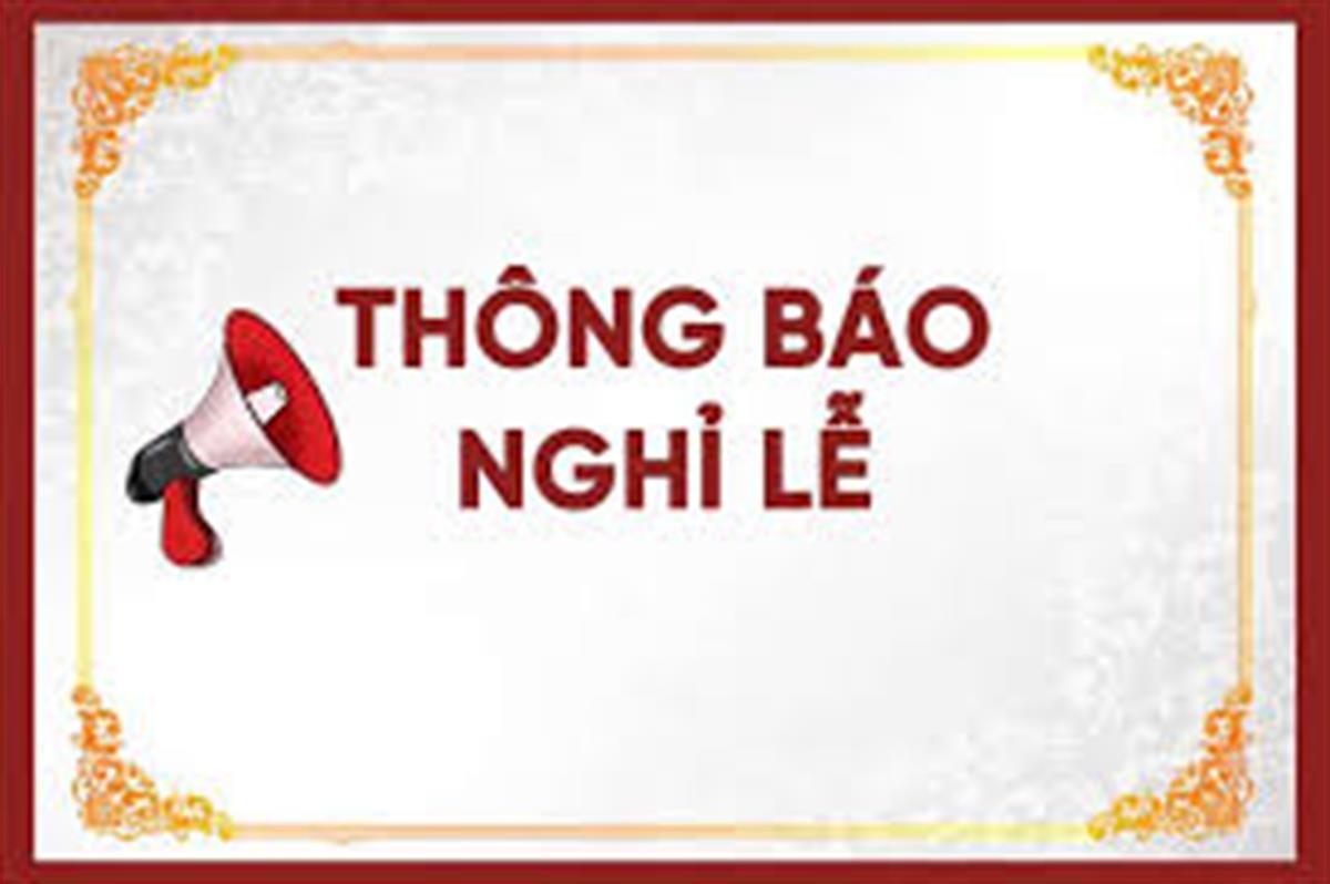 Thông báo nghỉ lễ Quốc khánh năm 2024